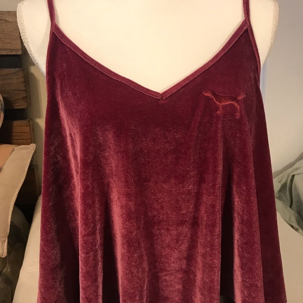 VS PINK‎ Velvet Tank Size L